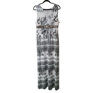 ONE WORLD SLEEVELESS PULLOVER DRESS SIZE LG. VGC